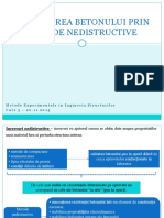 Incercari Nedistructive Beton PDF