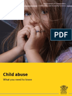 Child abuse guide for Queensland communities
