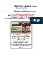 Original GEROVITAL H3 Injections Vials Ampoules Dr Ana Aslan