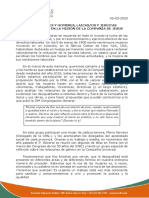 Nota de La CPAL080320