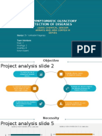 Pre-Symptomatic Olfactory Detection of Diseases: Using Chemical Sensor Arrays and Arm Cortex M Series