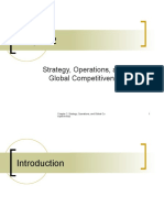 Chapter 2: Strategy, Operations, and Global Co Mpetivevess 1