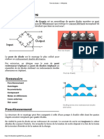 Pont de diodes — Wikipédia