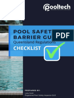 Pool Safety Barrier Guide: Checklist