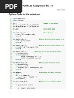 PH206 Lab Assignment No. - 9: Mayank Sharma 180121022