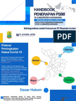 Pedoman PSBB PT. Plasindo Lestari