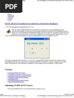 Download MATLAB GUI Graphical User Interface Tutorial for Beginners by Wassim Falou SN46105873 doc pdf