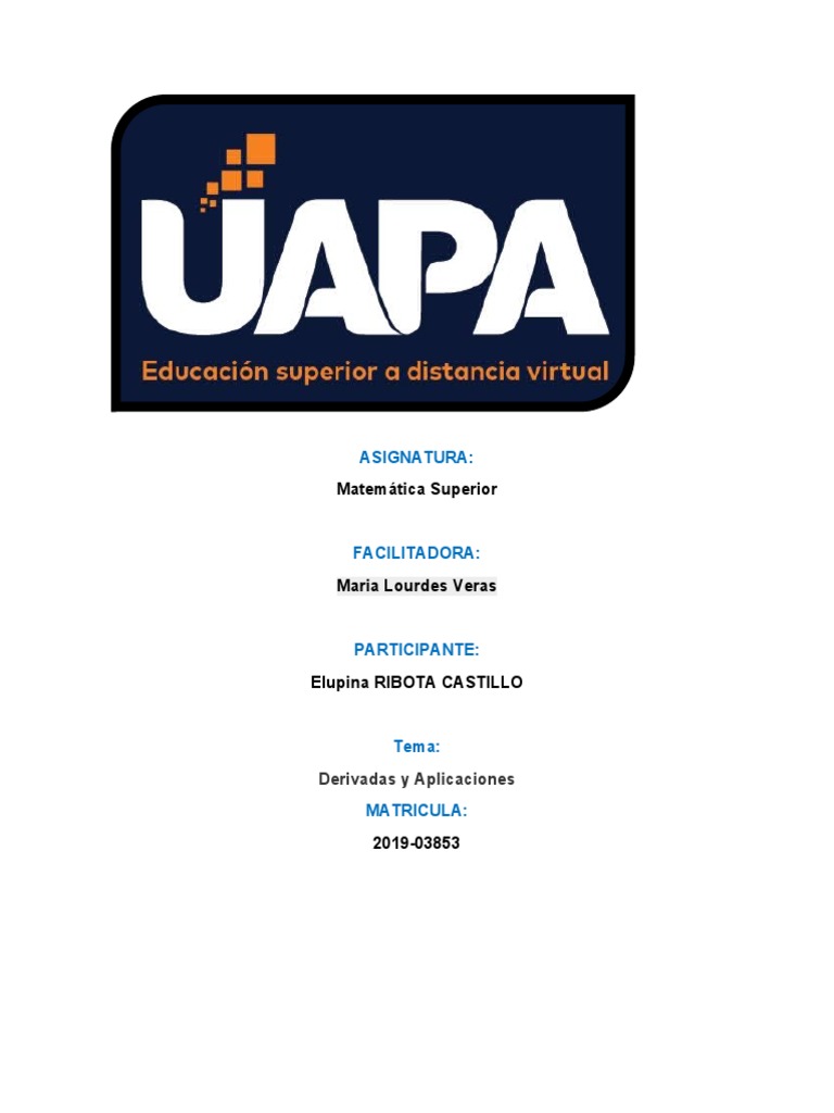 Matematica Superior Tarea 4 Pdf
