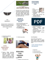 Leaflet Osteoatritis