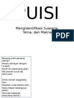 Memahami Makna, Suasana, Dan Tema Puisi