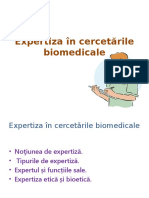 Expertiza Bioetică În Cercetările Biomedicale