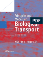 Principles and Models of Biological Transport 2nd Ed - M. Friedman (Springer - 2008) WW PDF