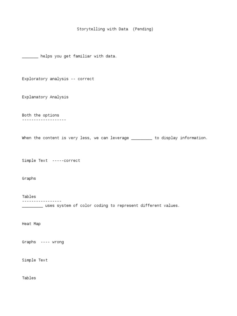 Data Storytelling Best Practices | PDF | Scatter Plot | Cognitive Science