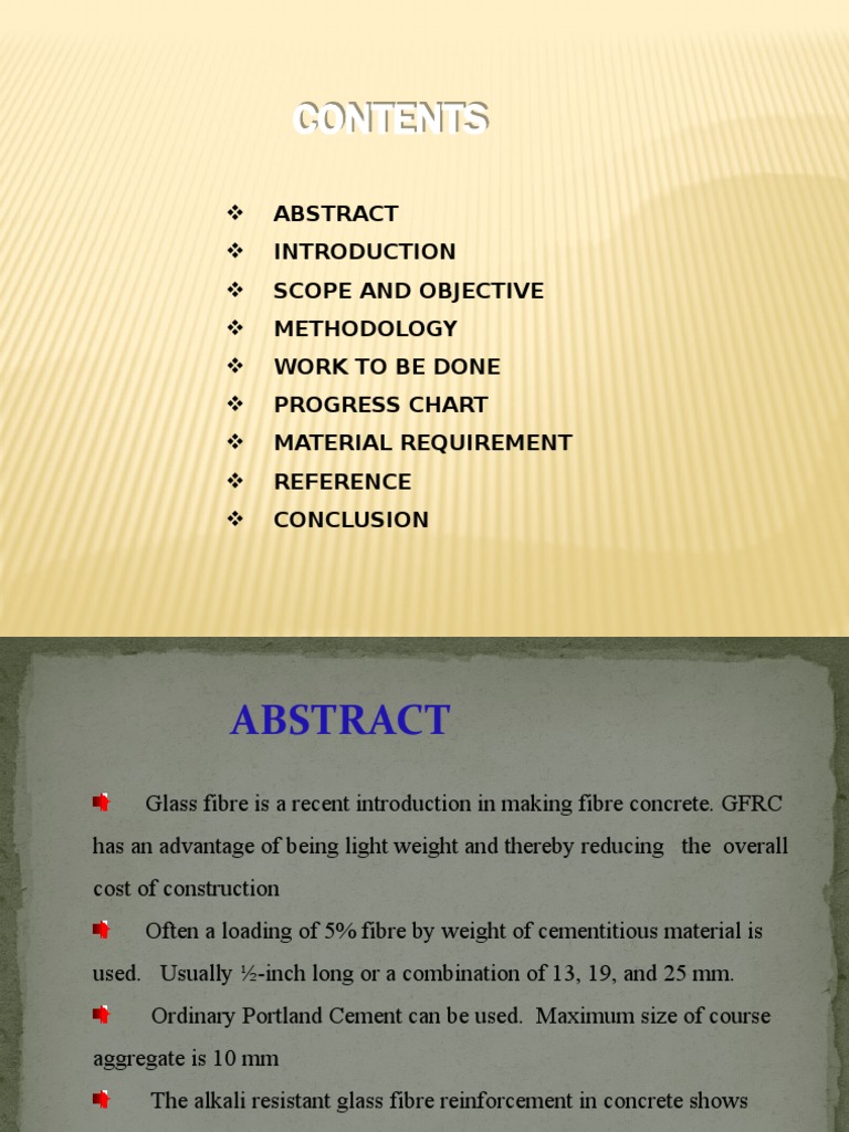 Glass Fiber Reinforced Concrete Benefits | PDF | Fracture | Fibers