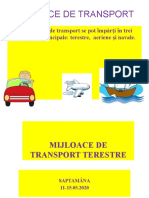 Mijloace de Transport Terestre