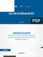 3D Mexican Artists Animation Accelerator