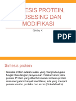 Sintesis protein, prosesing dan modifikasi.pptx