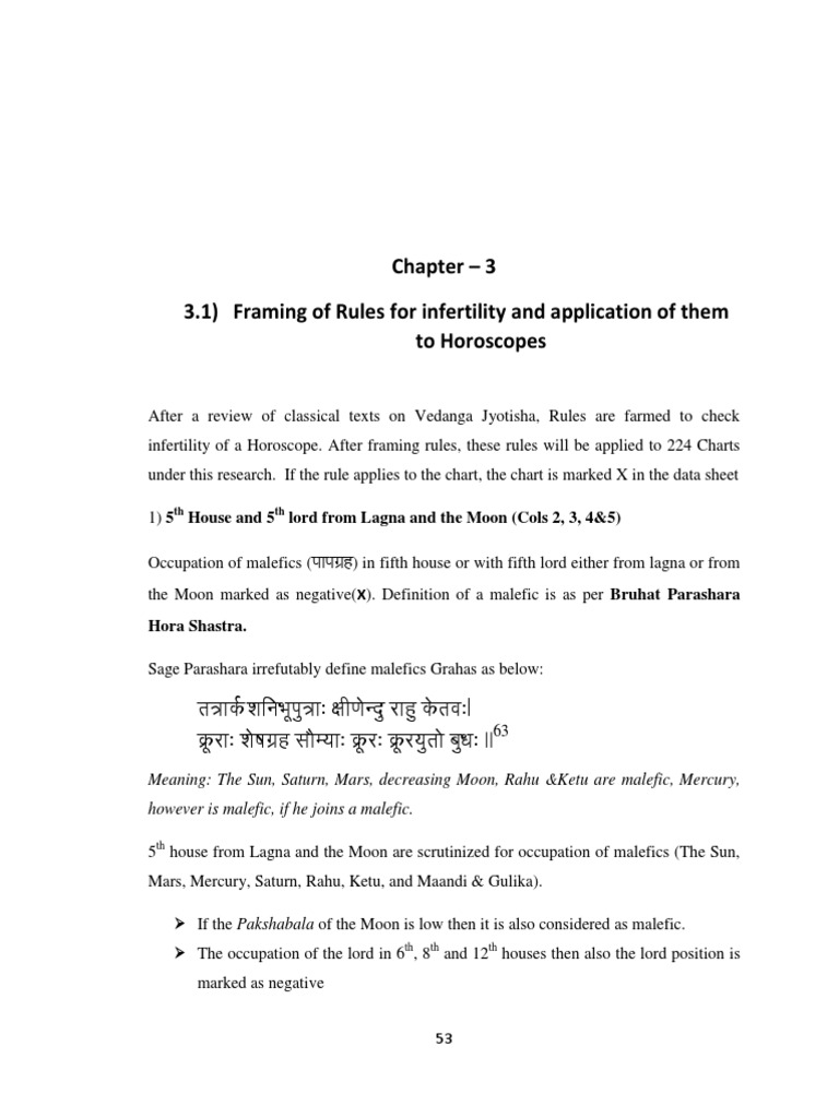 Thesis Chapter No 3 - Rules, Curses & Remedies PDF | PDF | Planets In ...