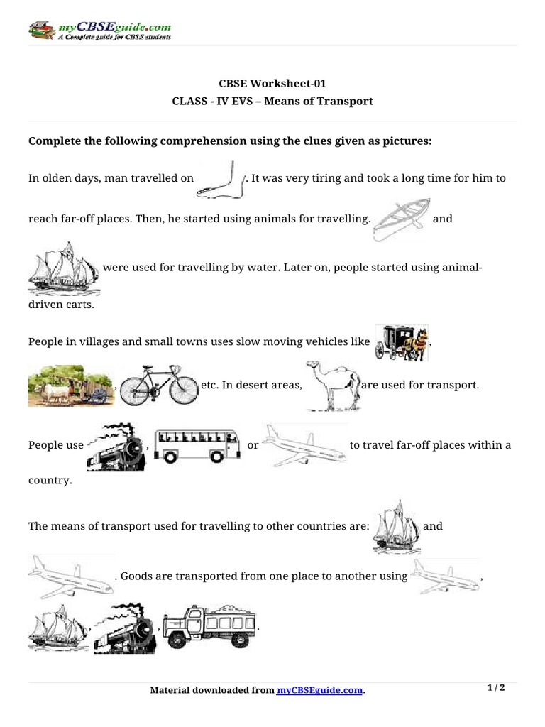 4 evs worksheet ch 15 1 pdf