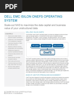 Dell Emc Isilon Onefs Operating