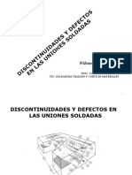 Discontinuidades y Defectos en La Soldadura