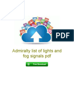 List of Lights Fog Signals PDF