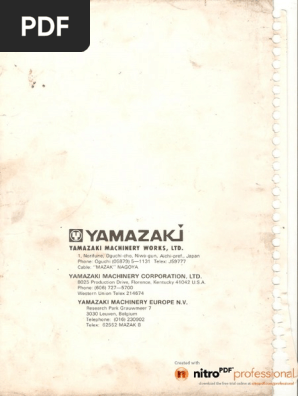 mazak t1 maintenance manual.pdf