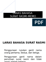 03 Laras Bahasa Surat Dan Memo