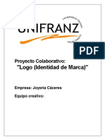 Joyería Cáceres logotipo identidad