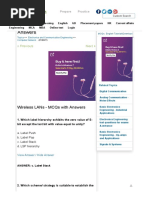 Wireless LANs - MCQs With Answers2