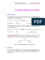 2 Synthese de La Dibenzylideneacetone