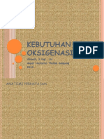 Kebutuhan Oksigenasi