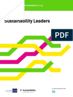 Sustainability Leaders: The Globescan-Sustainability Survey