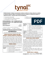 Centynal EC Insecticide Spanish Specimen Label 