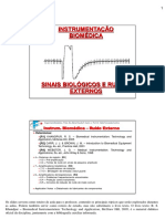 07-Instrumentação Biomedica - Sinais e Ruído - Externos - 1S14 - Teoria PDF
