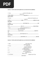 Quiz First Conditional