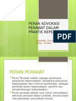 Pertemuan 7 PERAN ADVOKASI