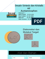 Desain Sintesis Dan Kristalis Asi Acetaminophen