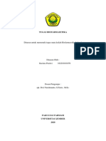 Karima Pratiwi - A - Pertanyaan Tugas Biofarmasetika