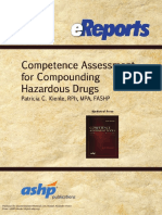 Competence Assessment For Compounding Hazardous Drugs PDF