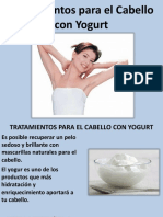 Tratamientos para El Cabello Con Yogurt