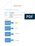 1.1 Match The Questions Words and Answers.: When? Where? Who? Why? How Many?