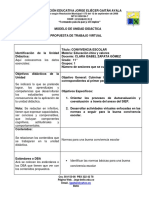 Secuencia Didactica Virtual N1 Educacion Etica 111 Clara Isabel PDF