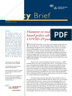 Hammer or Nudge? New Brief On International Policy Options For COVID-19