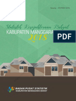 Statistik Kesejahtaraan Rakyat Kabupaten Manggarai Barat 2018