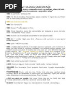 MITOLOGIA DOS ORIXÁS NO MUNDO EM TEXTOS