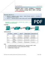 Lab 6 Budowanie Sieci Z Prze Acznikiem I Routerem Analiza Tabel Routingu PDF