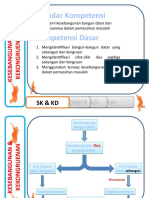 Standar Kompetensi Kompetensi Dasar: Materi Simulasi Peta Konsep SK & KD