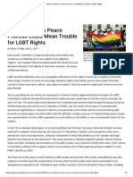 Why Colombia's Peace Process Could Mean Trouble For LGBT Rights PDF