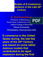 Misguided Models of E-Commerce: The U.S. Experience in The Late 20 Century